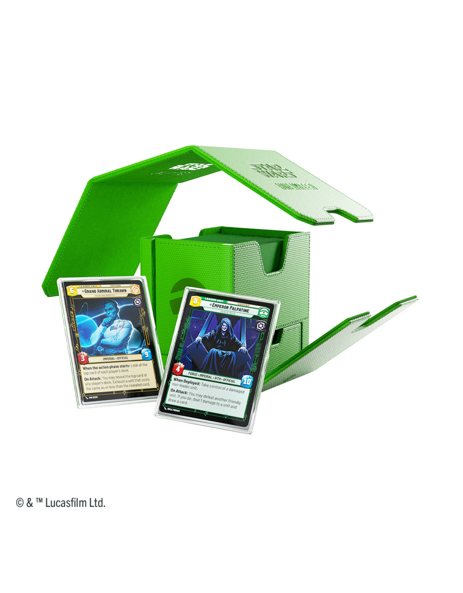 GameGenic SWU: Twin Suns Deck Pod Green