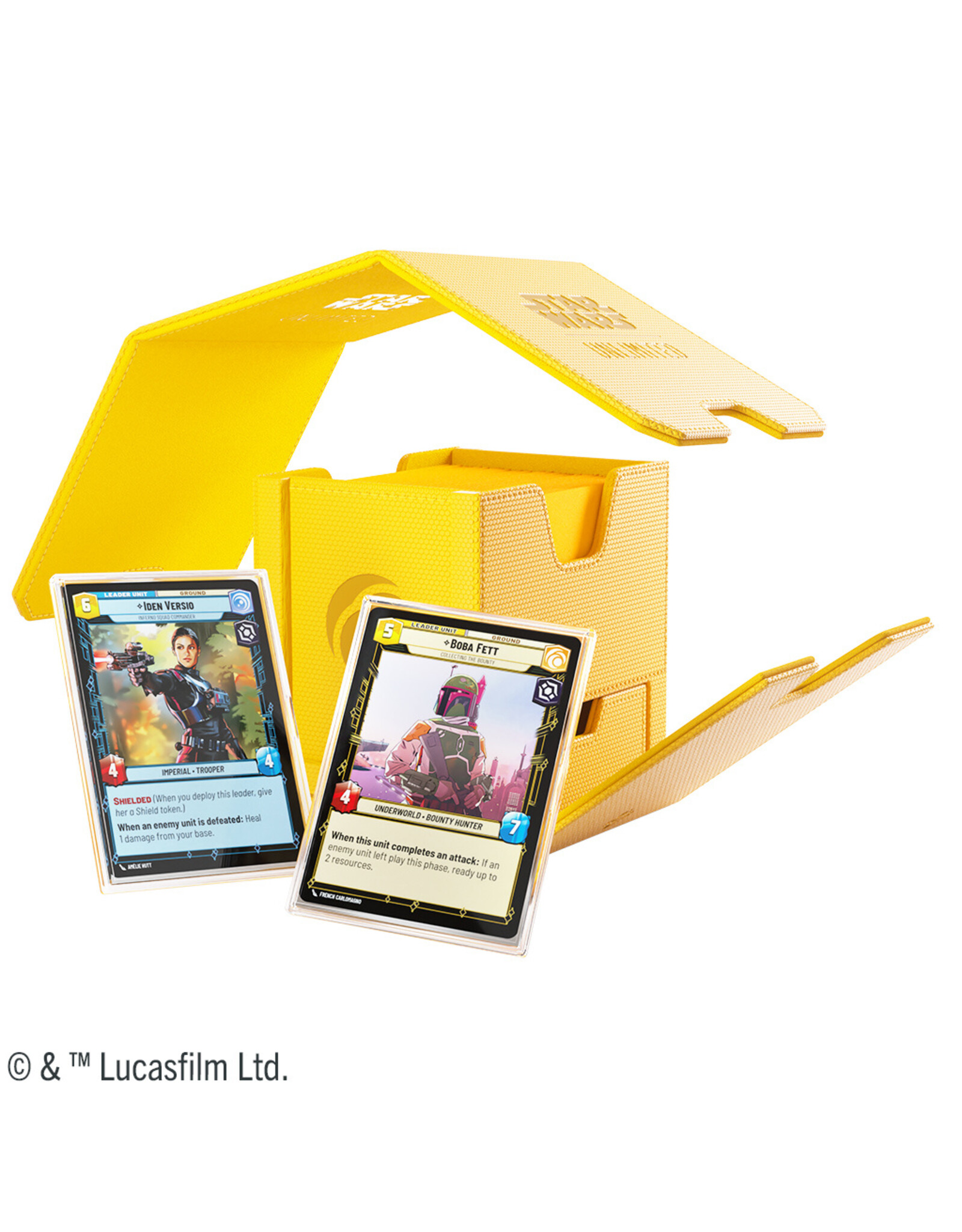 GameGenic SWU: Twin Suns Deck Pods Yellow
