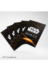 GameGenic SWU: Premium Art Sleeve Card Back Orange