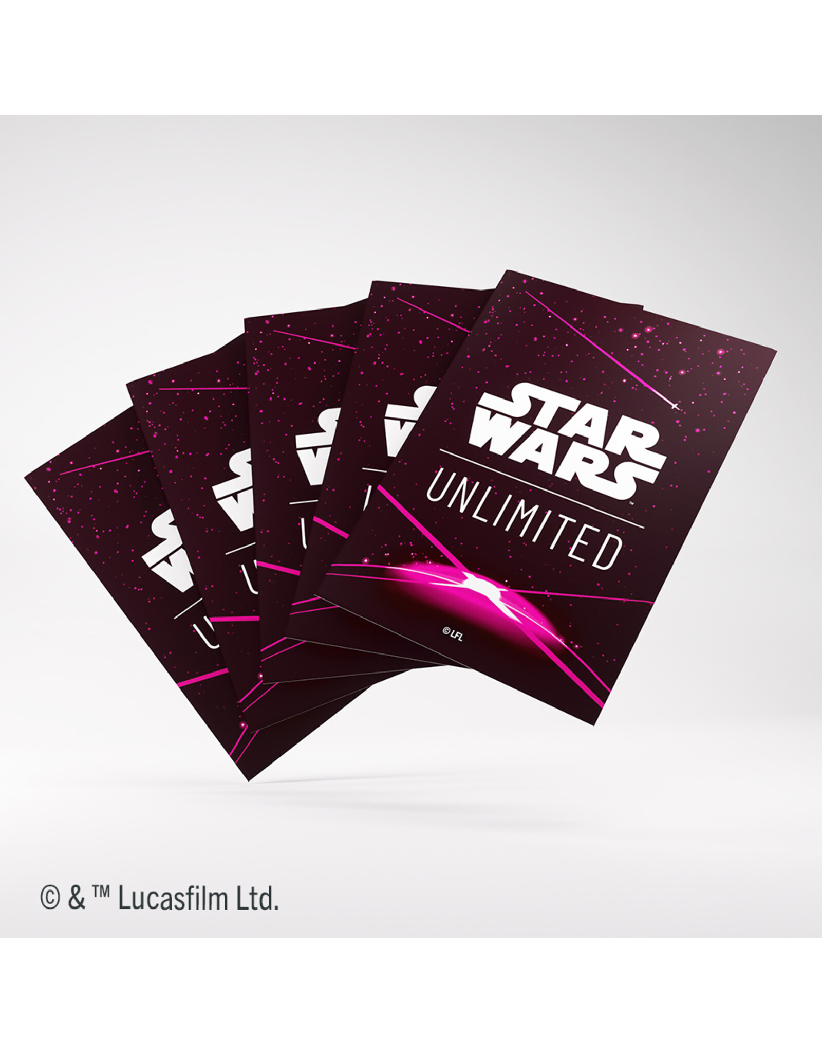 GameGenic SWU: Premium Art Sleeve Card Back Magenta