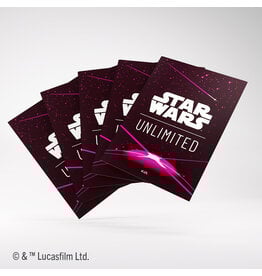 GameGenic SWU: Premium Art Sleeve Card Back Magenta