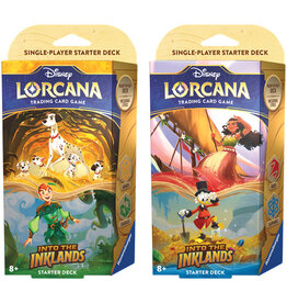 Lorcana Disney Lorcana TCG: Into the Inklands Starter Deck Carton (8)