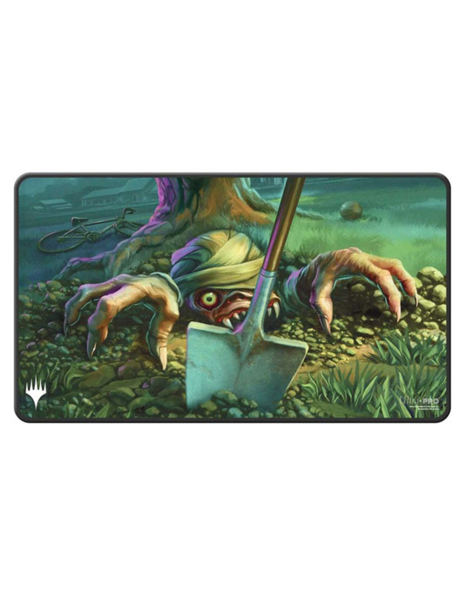Ultra Pro Magic the Gathering CCG: Duskmourn Black Stitched Playmat Special Guest - Guest Artist 1