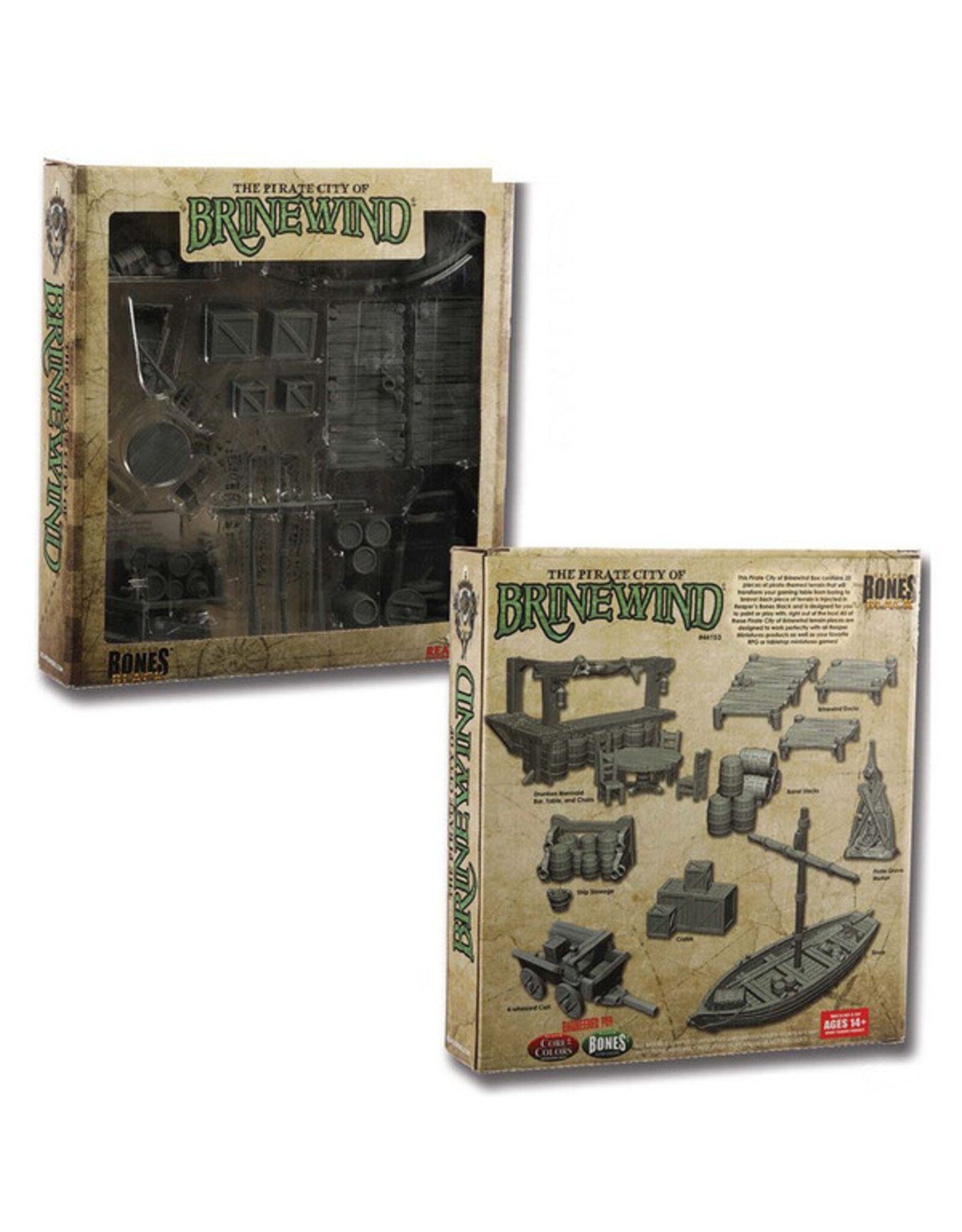 Reaper Bones: The Pirate City of Brinewind: Boxed Set