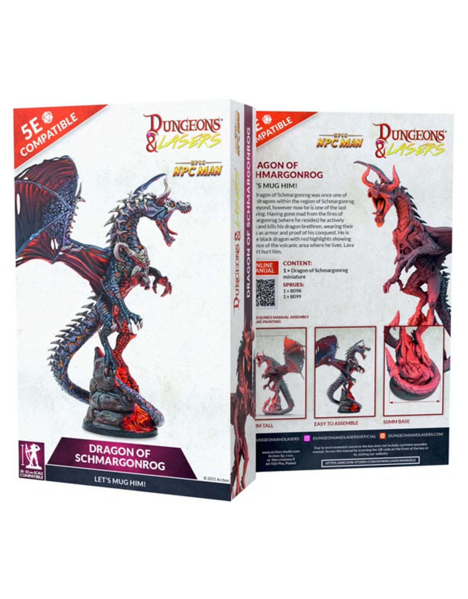 Archon Studios Dungeons & Lasers: Dragon Of Schmargonrog