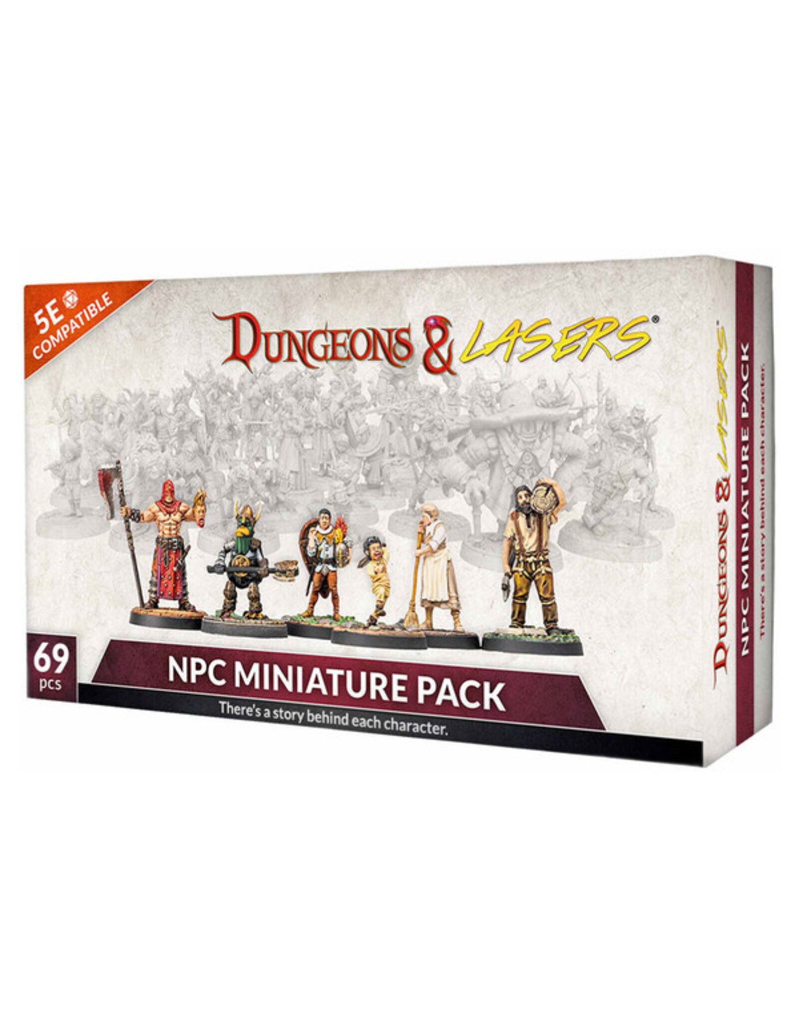 Archon Studios Dungeons & Lasers: NPC Miniature Pack