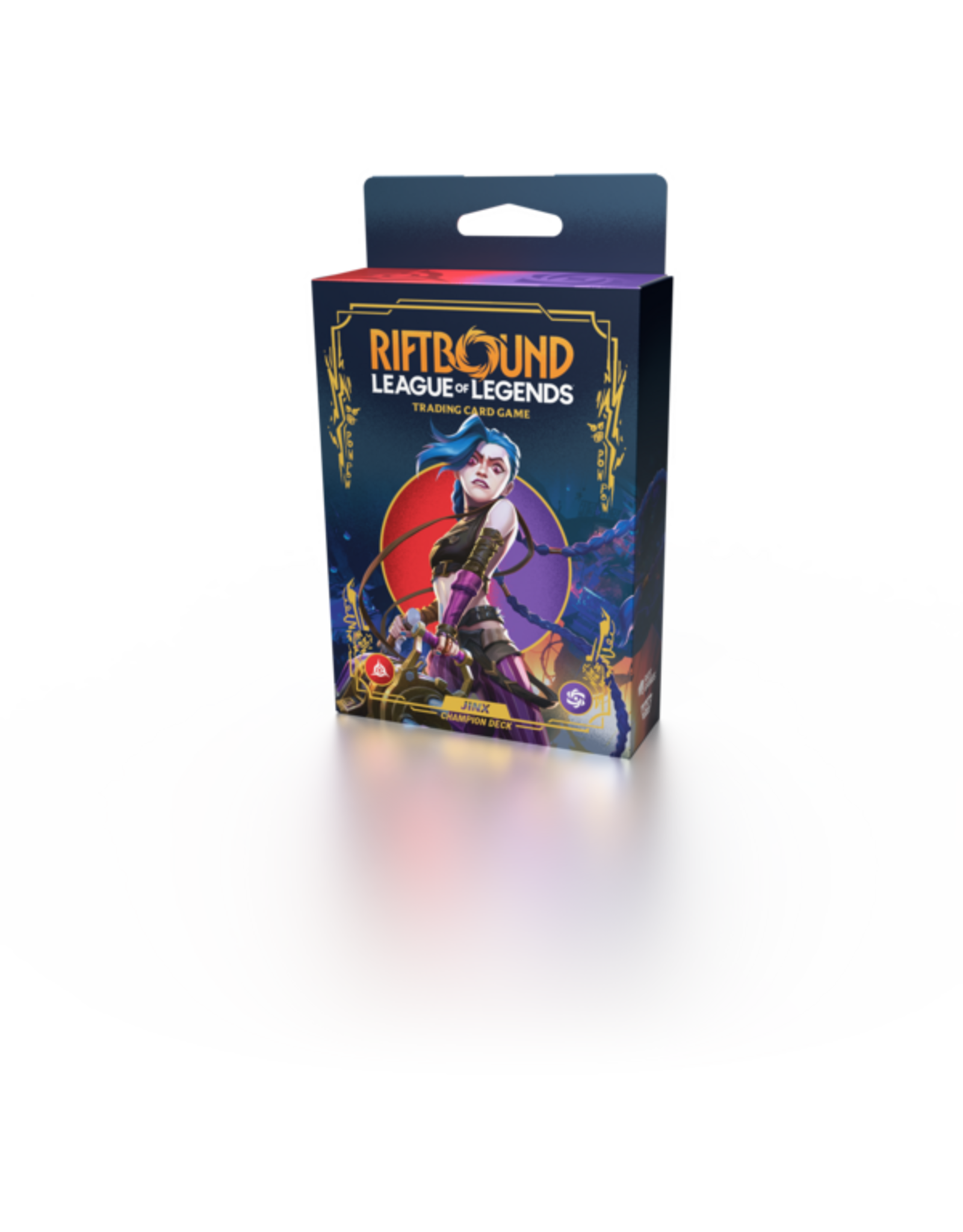 UVS Games Riftbound: League of Legends Trading Card Game - Set One: Origins Champion Deck - Jinx Display