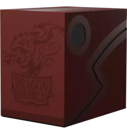 Dragon Shield Double Deck Shell Deck Box Black/Red