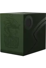 Dragon Shield Double Deck Shell Deck Box Black/Green