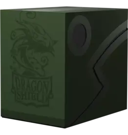Dragon Shield Double Deck Shell Deck Box Black/Green