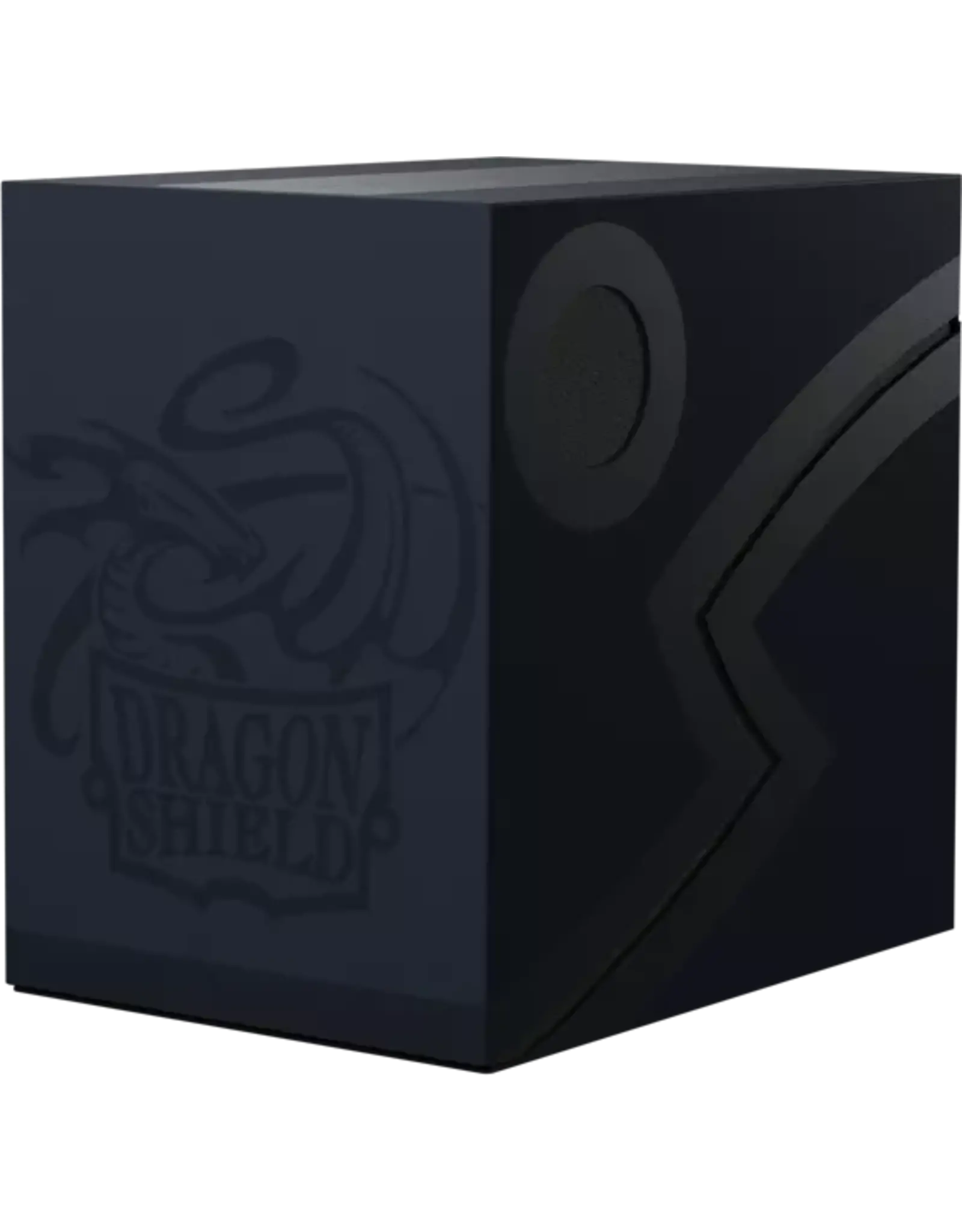 Dragon Shield Double Deck Shell Deck Box Black/Blue