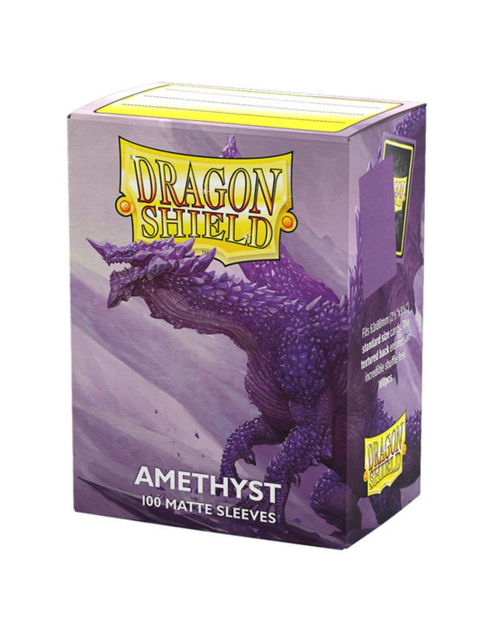 Dragon Shield Deck Protector: Dragon Shield: Matte: Amethyst (100)