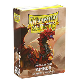 Deck Protector: Dragon Shield: Japanese: Matte: Amber (60)