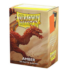 Dragon Shields: (100) Matte - Amber