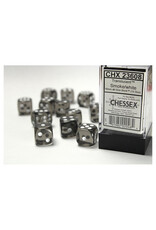 Chessex Translucent Smoke/White D6 (12)