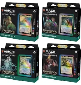 Magic Magic: Lord of the Rings Commander Deck Carton (4)
