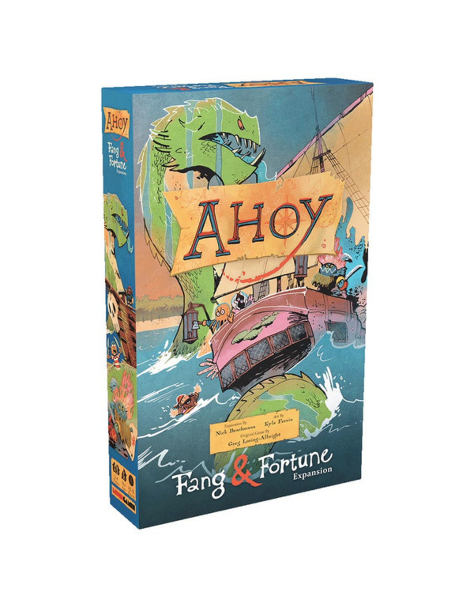 Leder Games Ahoy: Fang & Fortune Expansion