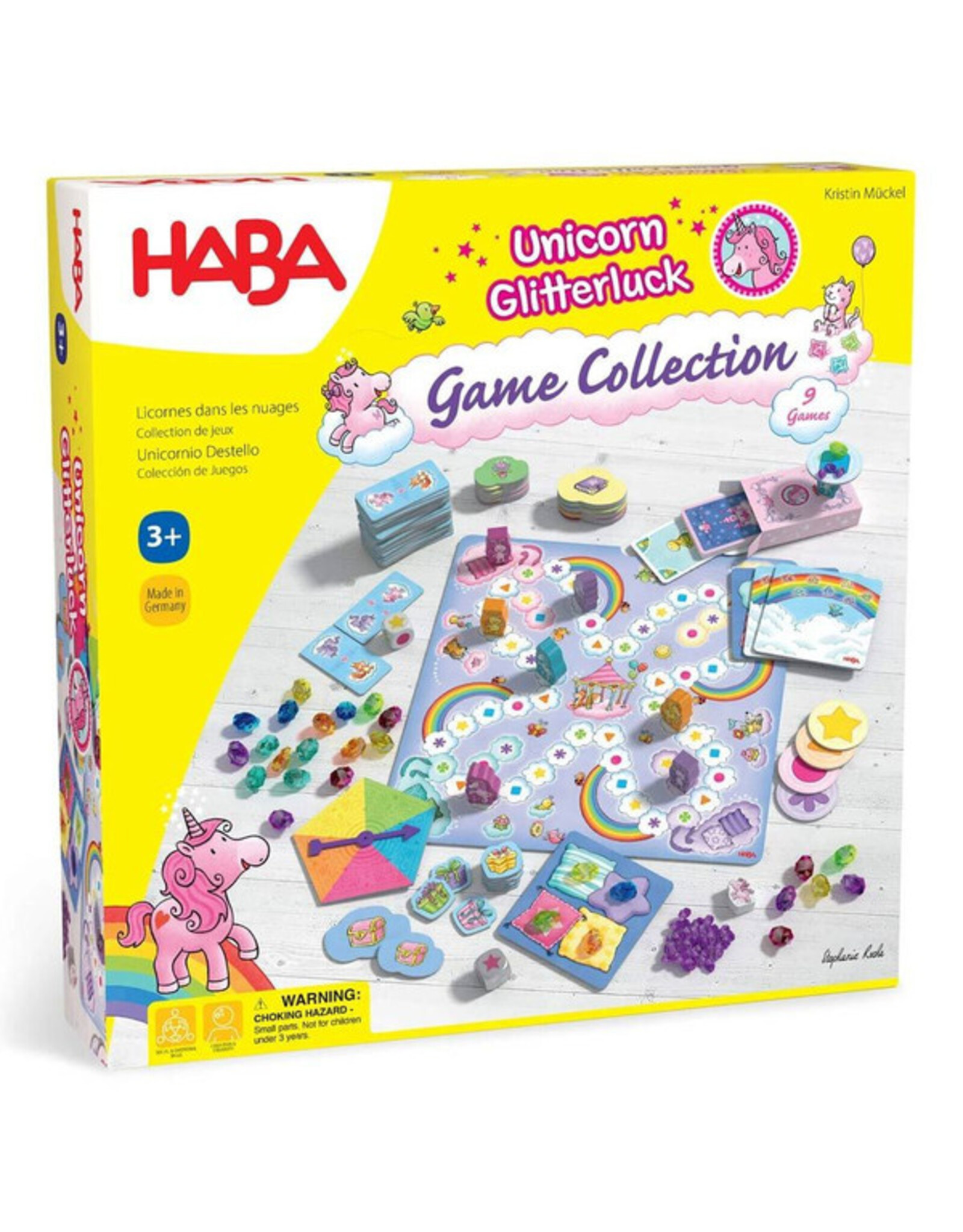Haba Unicorn Glitterluck Game Collection