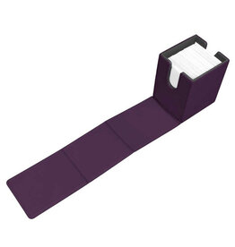 Ultra Pro Deck Box: Alcove Flip: Vivid: Midnight Plum