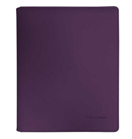 Ultra Pro Binder: 9-Pocket: PRO: Zippered: Vivid: Midnight Plum