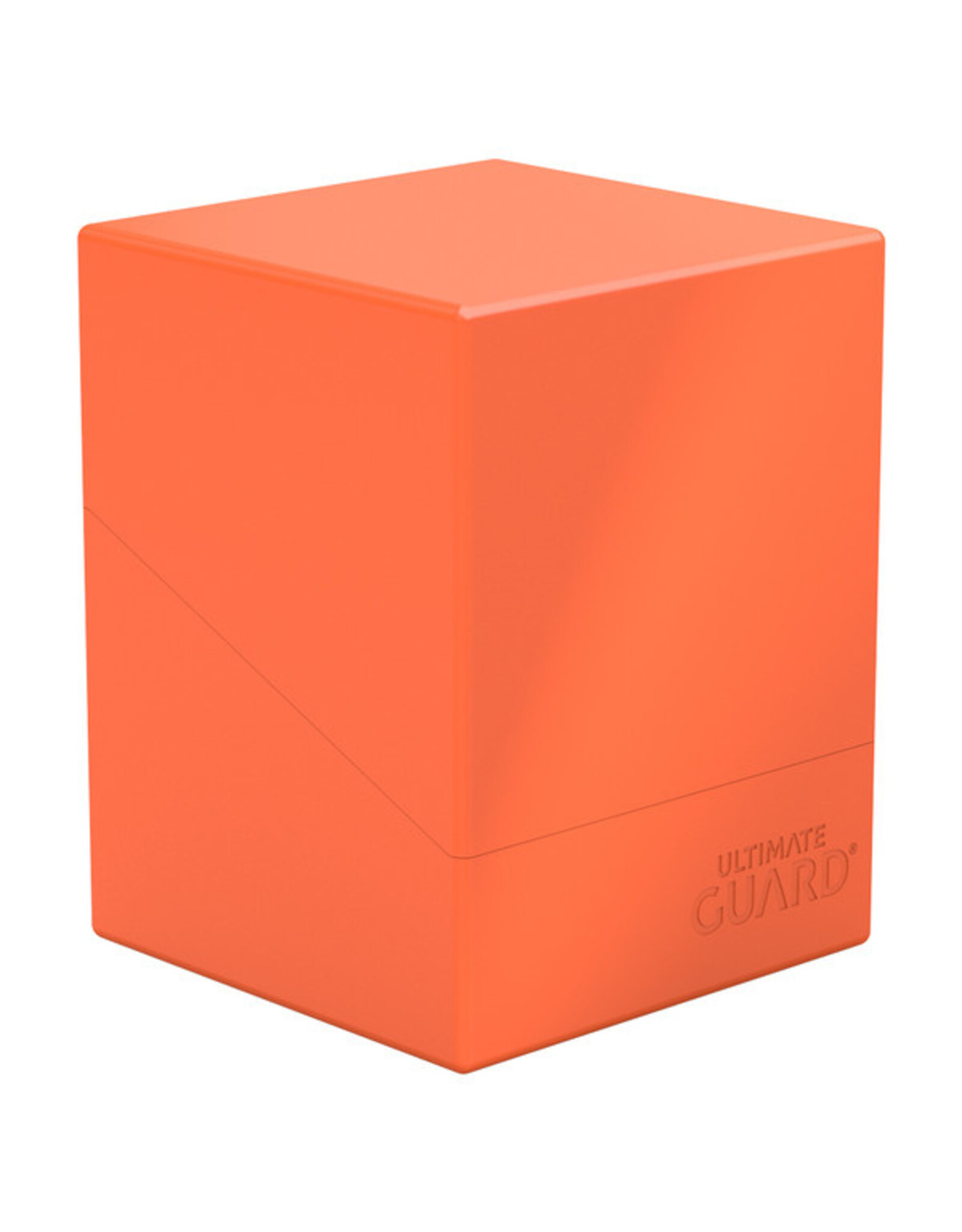 Ultimate Guard Deck Box: Boulder: Solid: 100+: Neon Orange