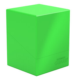 Ultimate Guard Deck Box: Boulder: Solid: 100+: Neon Green
