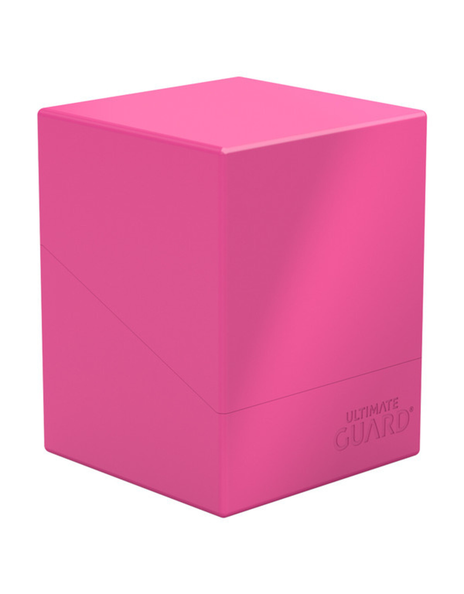 Ultimate Guard Deck Box: Boulder: Solid: 100+: Neon Pink