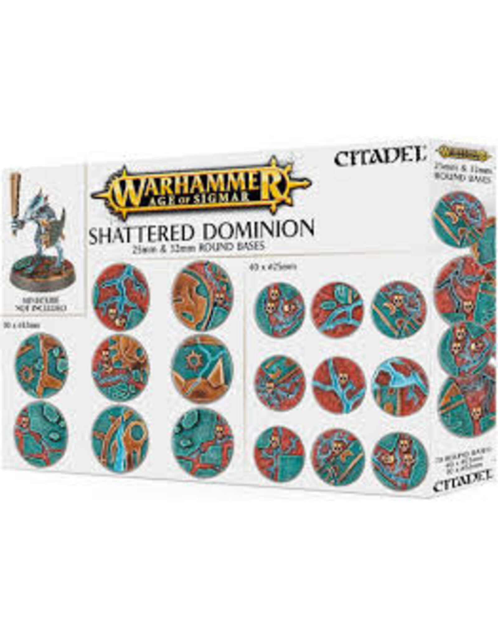 Age of Sigmar Age Of Sigmar: Shattered Dominion: 25 & 32Mm Round