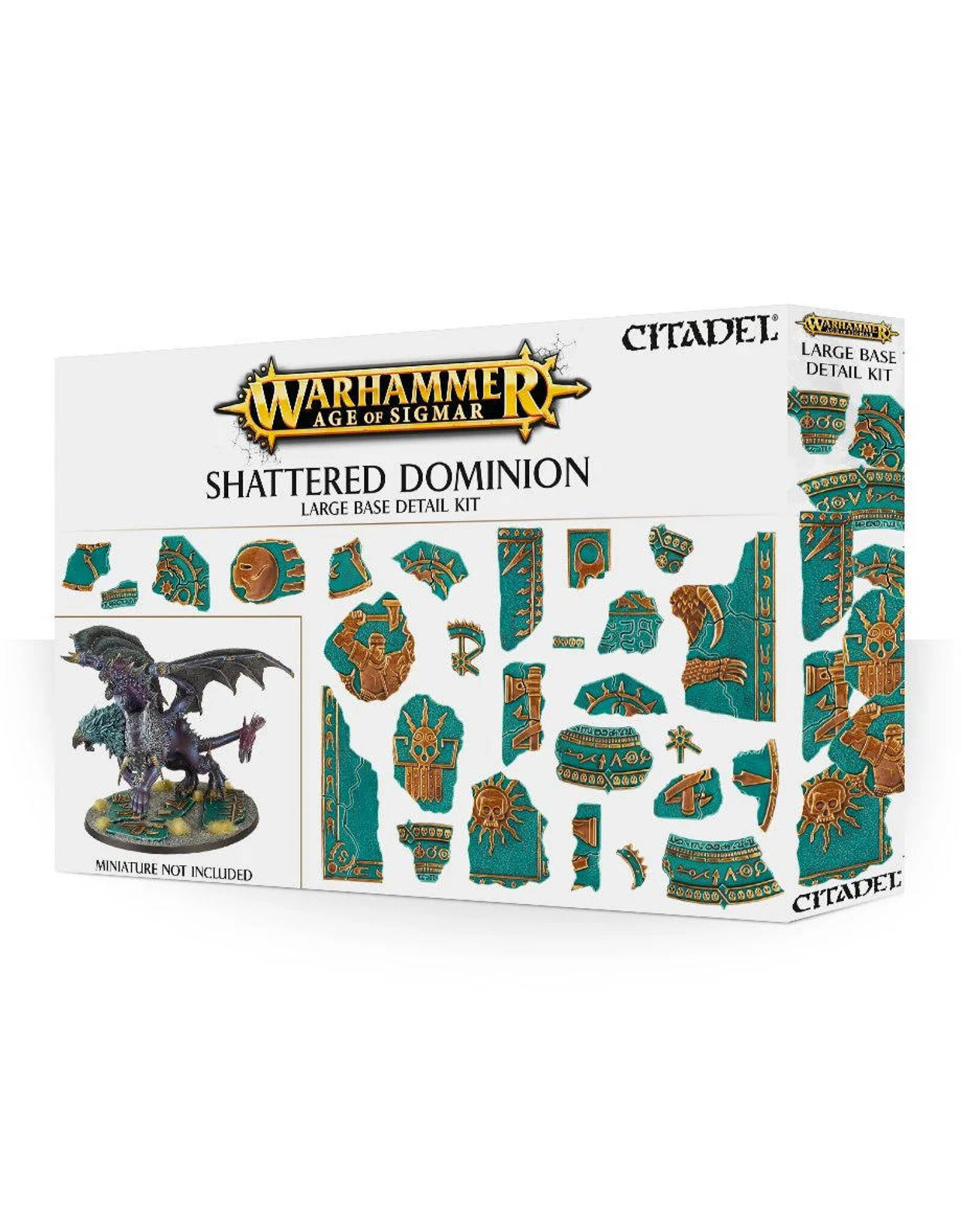 Age of Sigmar Age Of Sigmar Shattered Dominion Large Base Detail