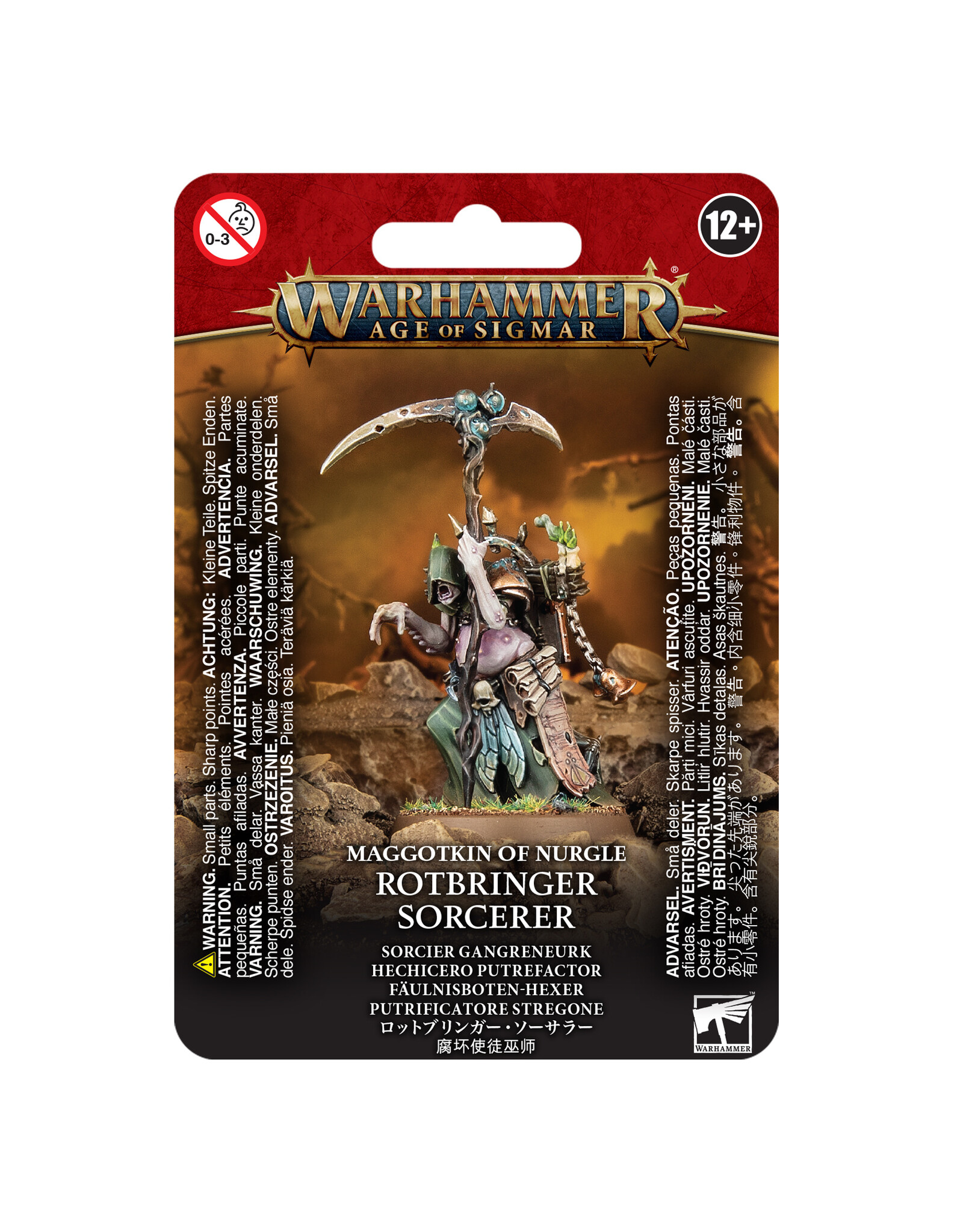 Age of Sigmar Maggotkin Of Nurgle: Rotbringer Sorcerer