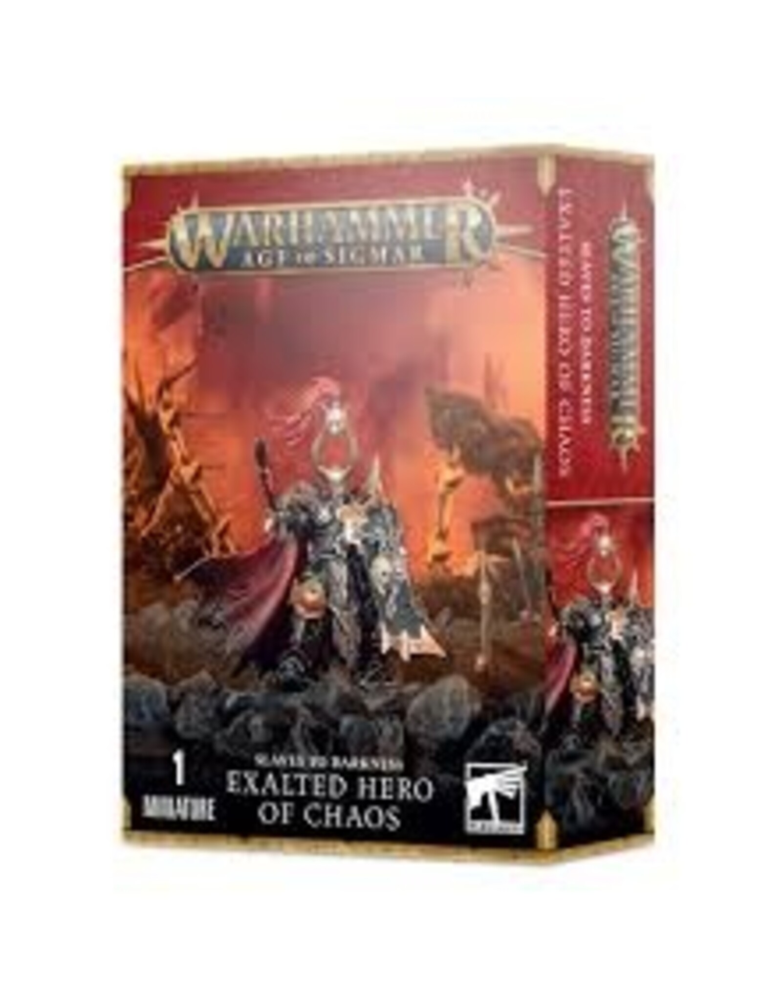 Age of Sigmar Slaves To Darkness Exalted Hero Of Chage Of Sigmar