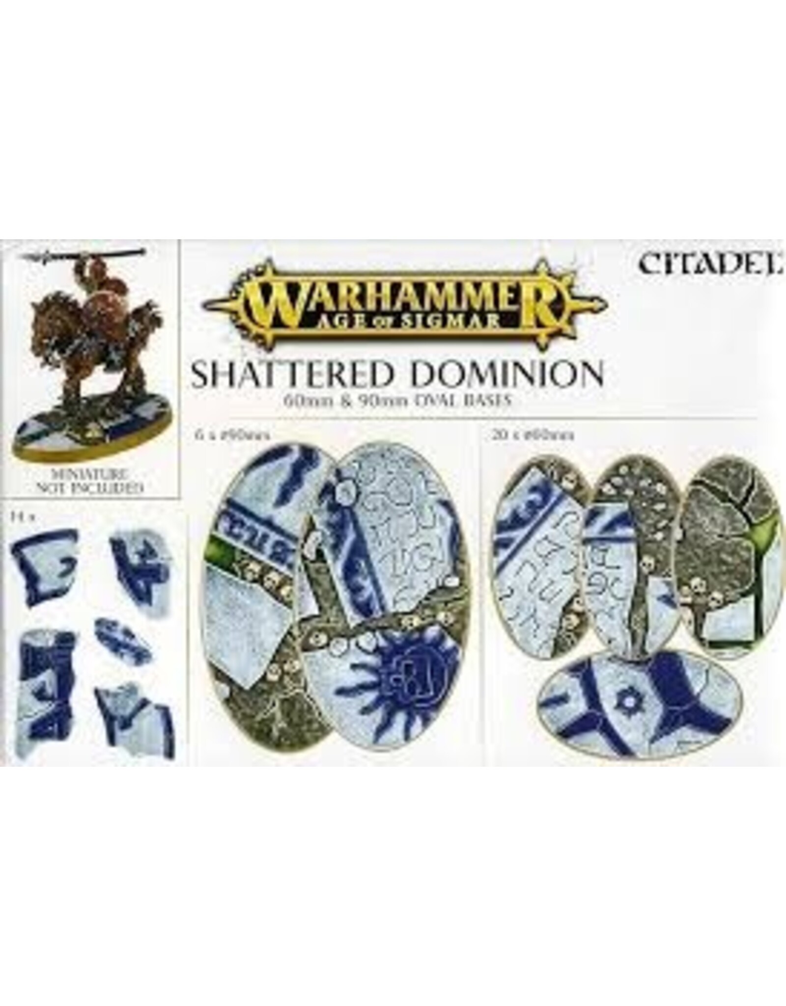 Age of Sigmar Age Of Sigmar: Shattered Dominion: 60 & 90Mm Oval