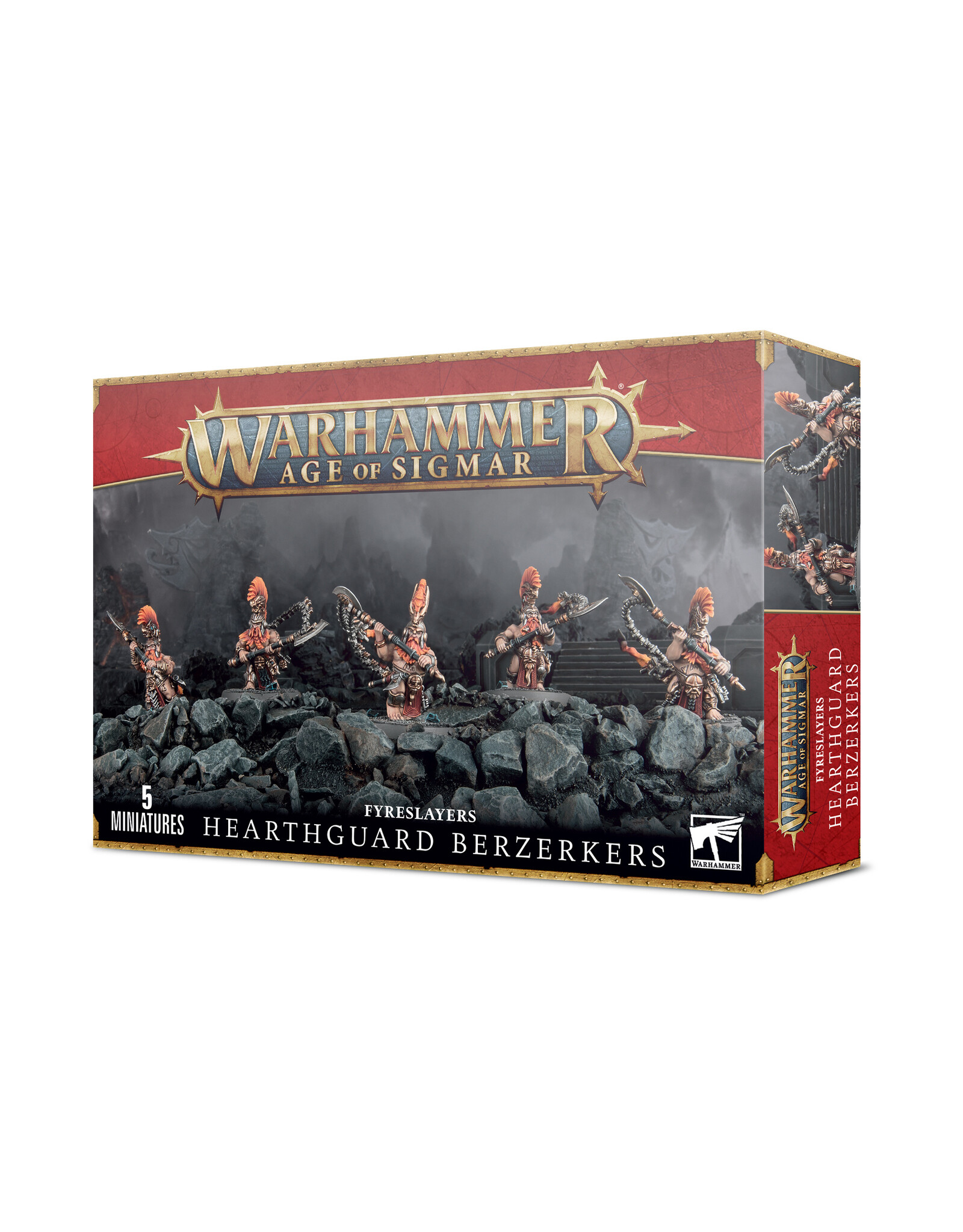 Age of Sigmar Fyreslayers: Hearthguard Berzerkers