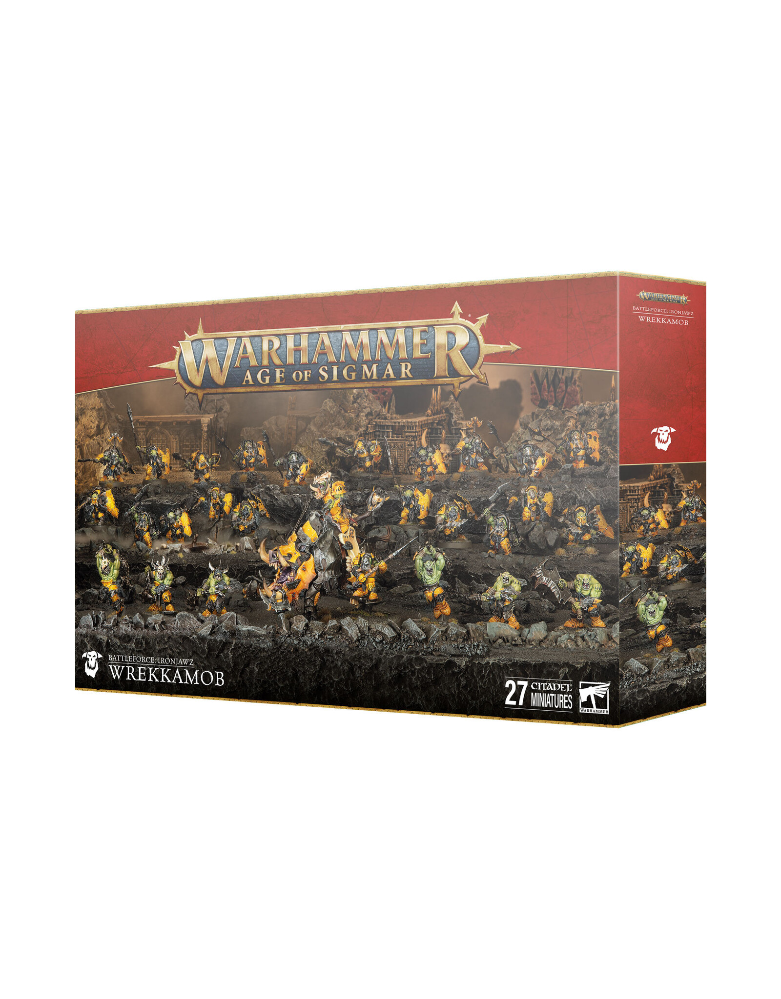 Age of Sigmar Ironjawz: Battleforce Wrekkamob