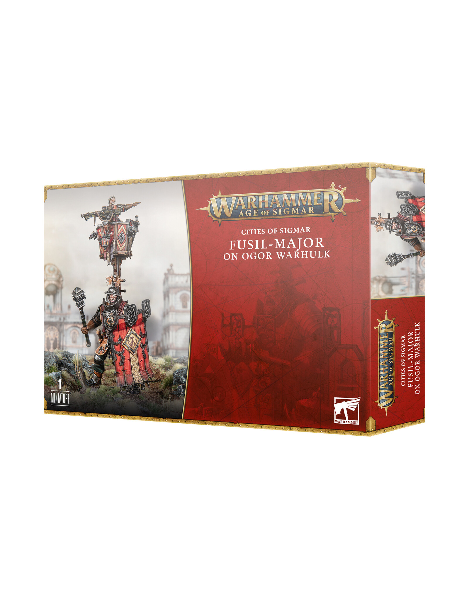 Age of Sigmar Cities Of Sigmar: Fusil-Major On Ogor Warhulk