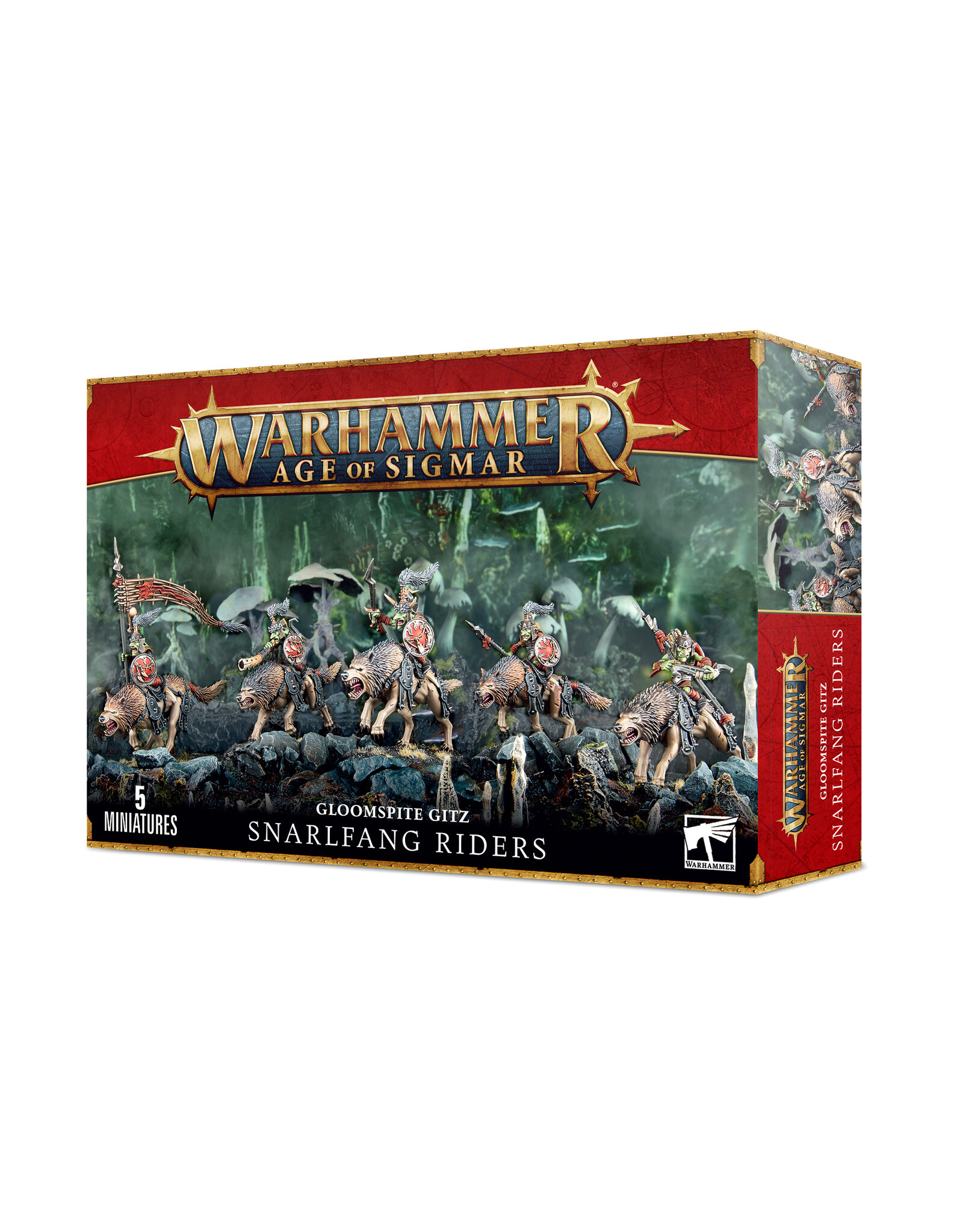 Age of Sigmar Gloomspite Gitz: Snarlfang Riders