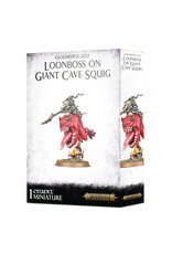 Age of Sigmar Gloomspite Gitz: Loonboss On Giant Cave Squig