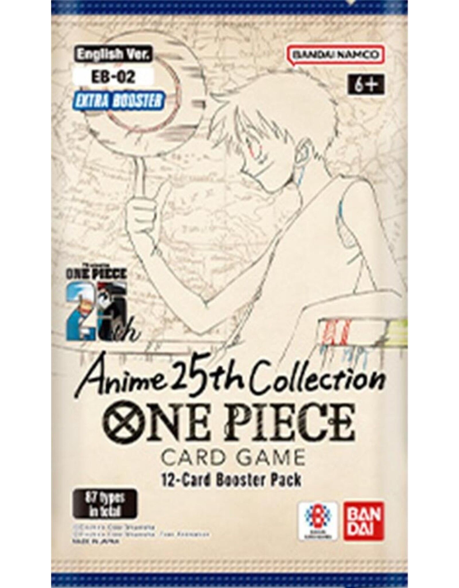 Bandai One Piece TCG Extra Booster: Anime 25th Collection Pack