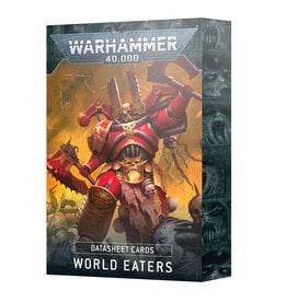 Warhammer 40K Datasheet Cards: World Eaters