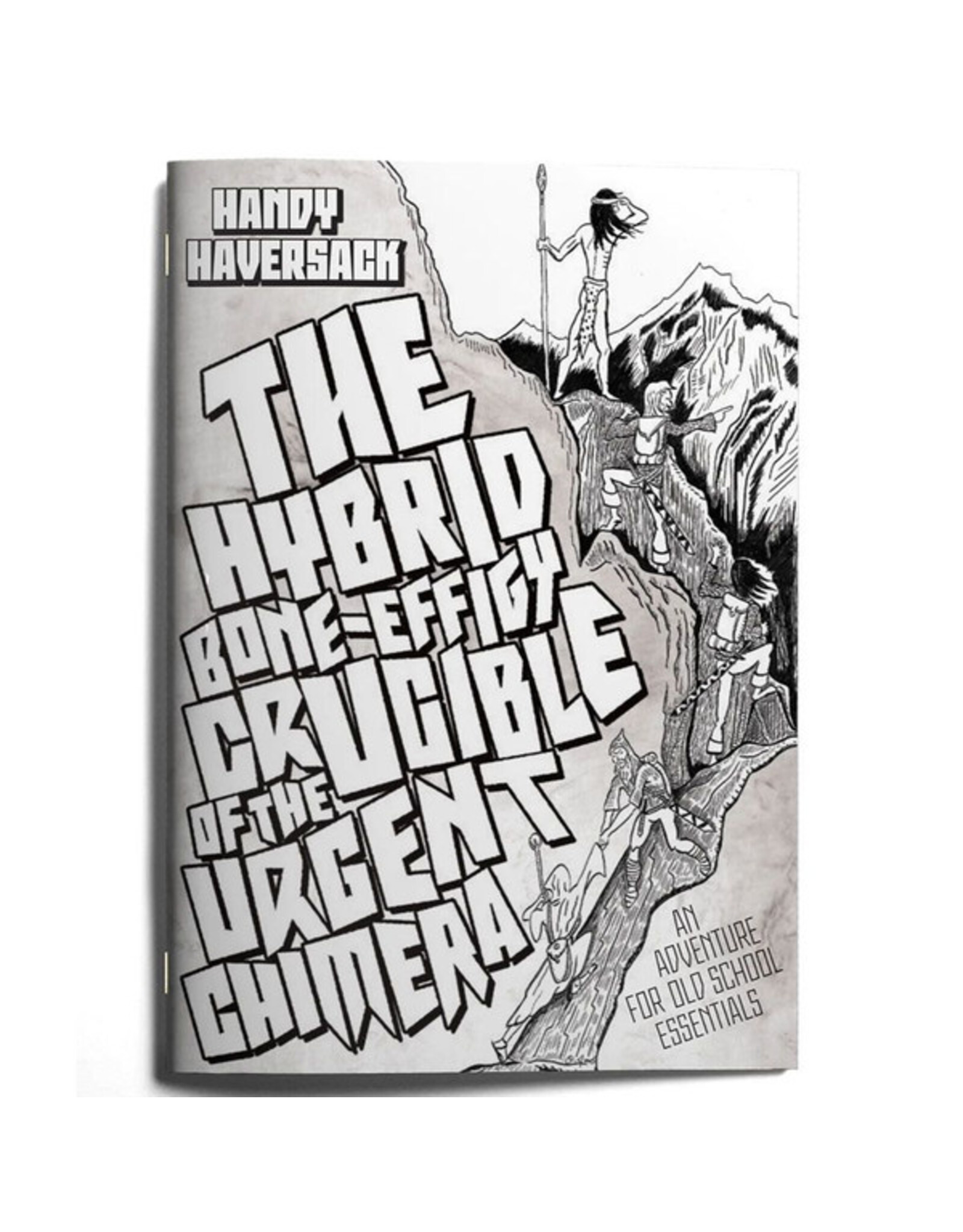 Exalted Funeral Press Old-School Essentials: Adventure: The Hybrid Bone Effigy Crucible of the Urgent Chimera