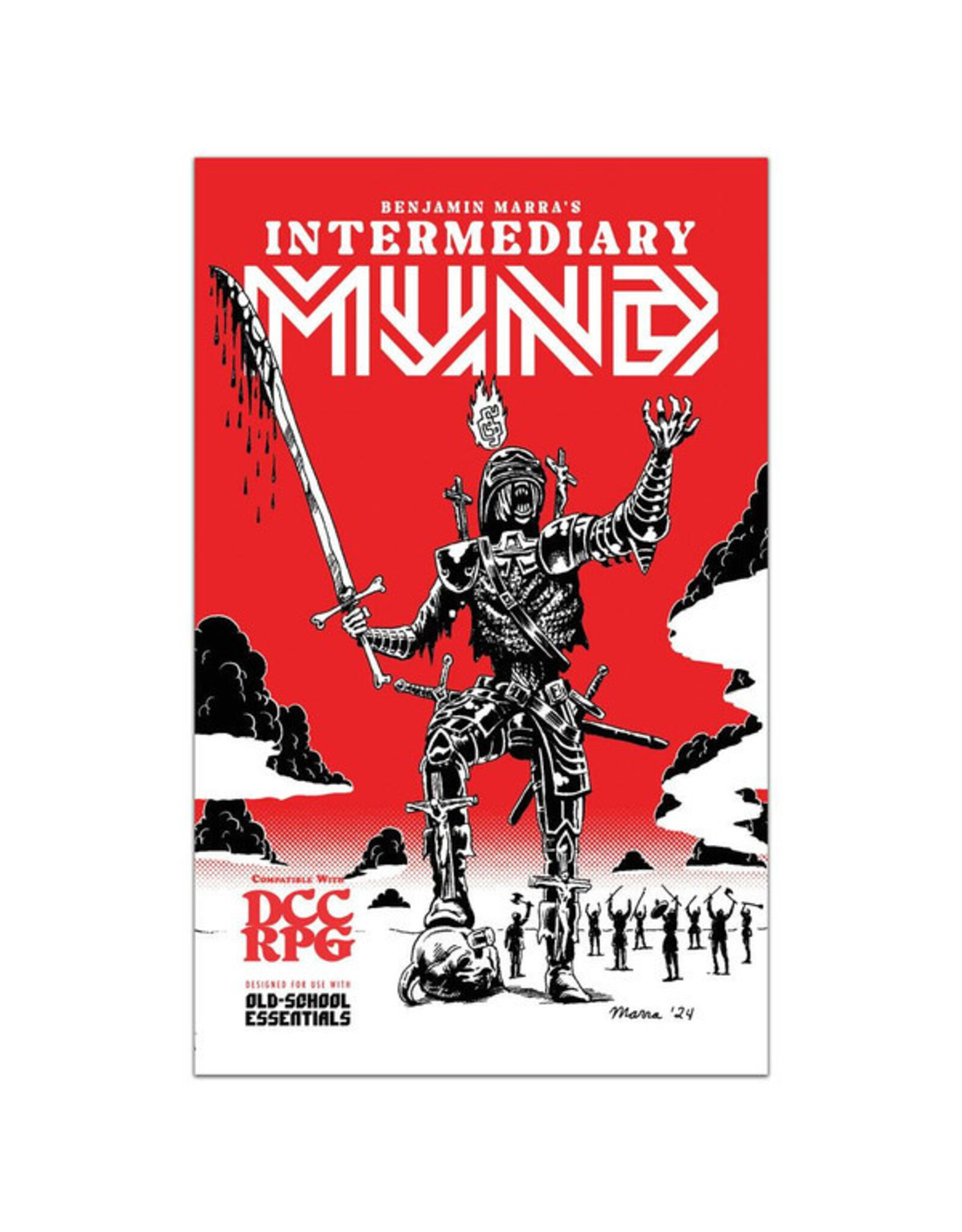 Exalted Funeral Press Old School Essentials & Dungeon Crawl Classics: Adventure: Intermediary Mund
