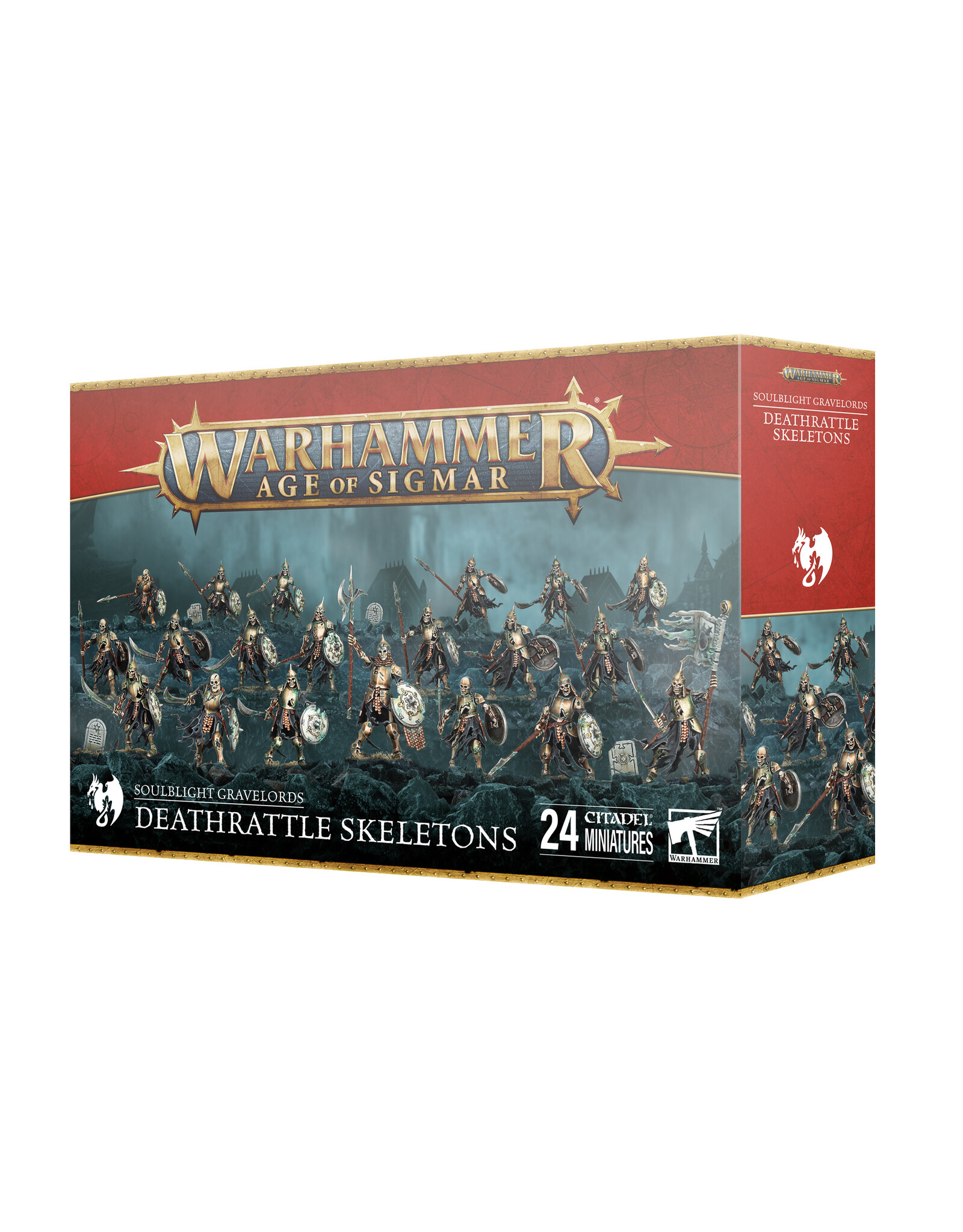 Age of Sigmar Soulblight Gravelords: Deathrattle Skeletons