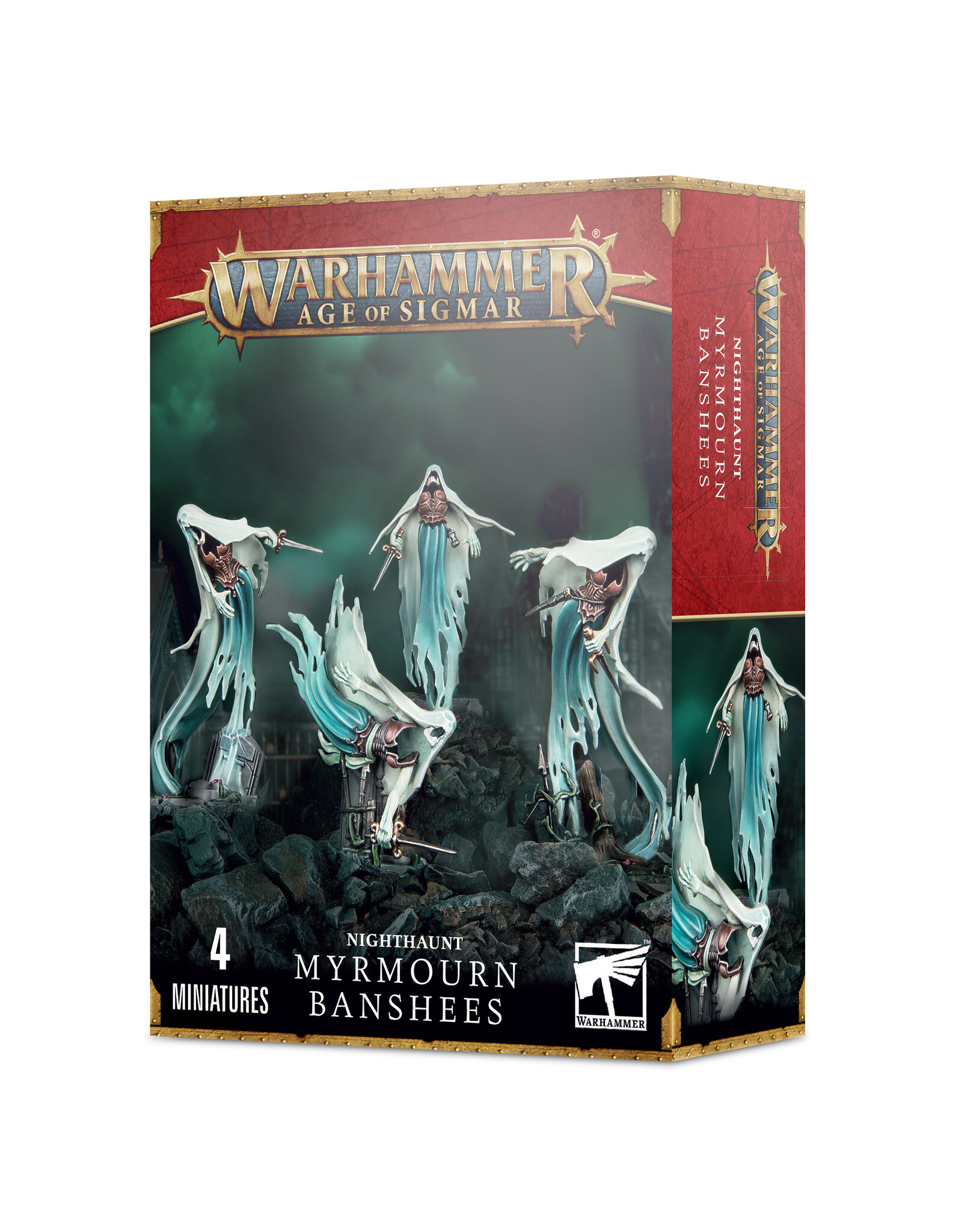 Age of Sigmar Nighthaunt: Myrmourn Banshees