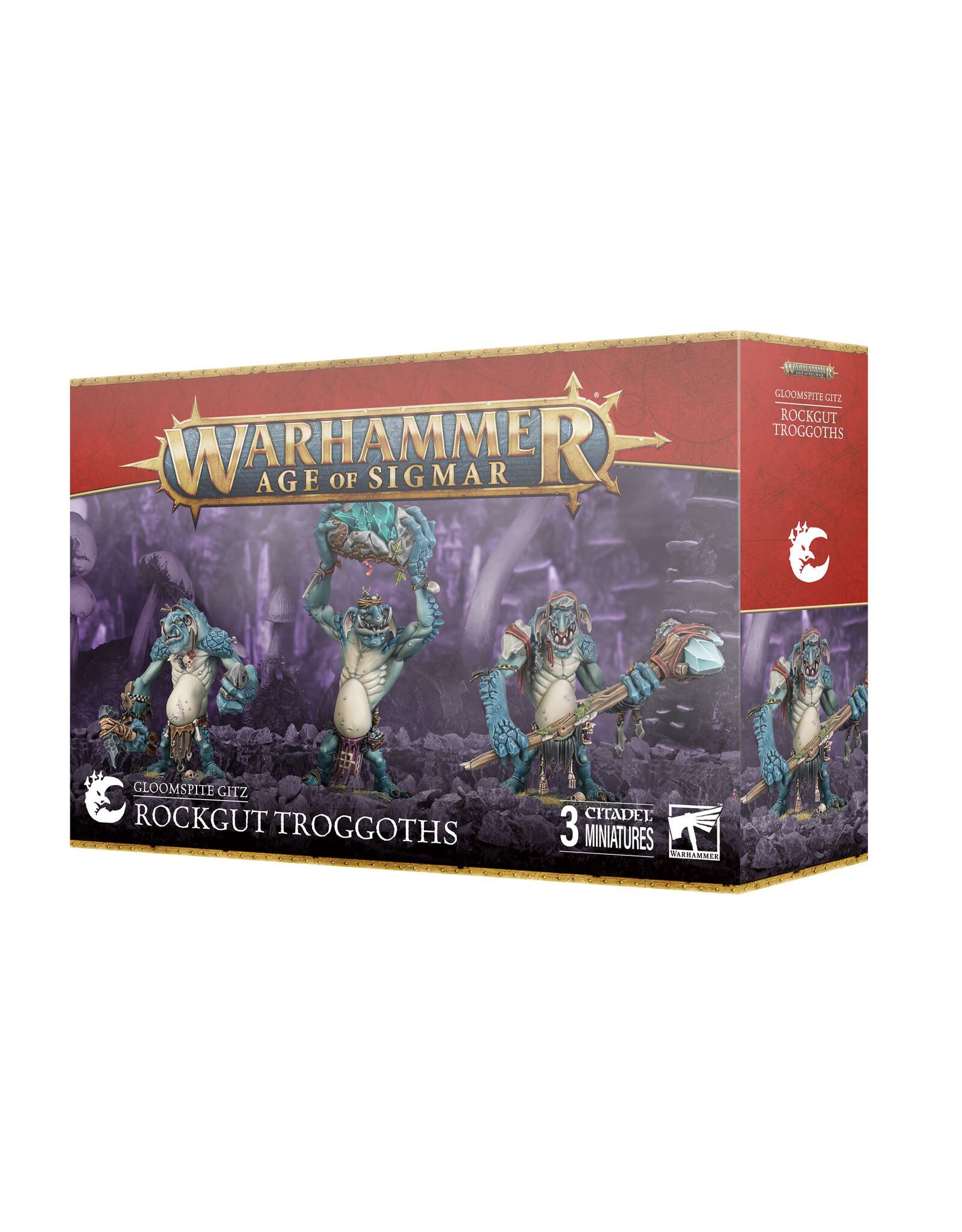 Age of Sigmar Gloomspite Gitz: Rockgut Troggoths