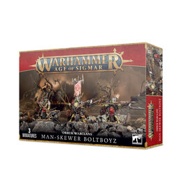 Age of Sigmar Orruk Warclans Man-Skewer Boltboyz