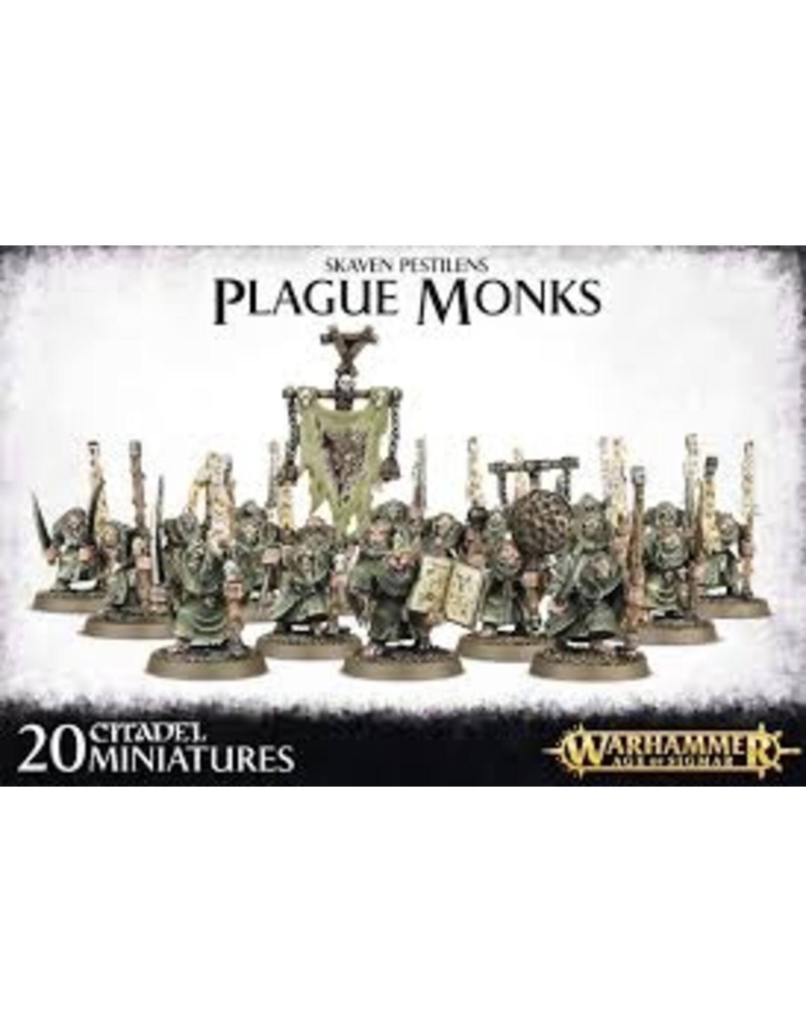 Age of Sigmar Skaven: Plague Monks