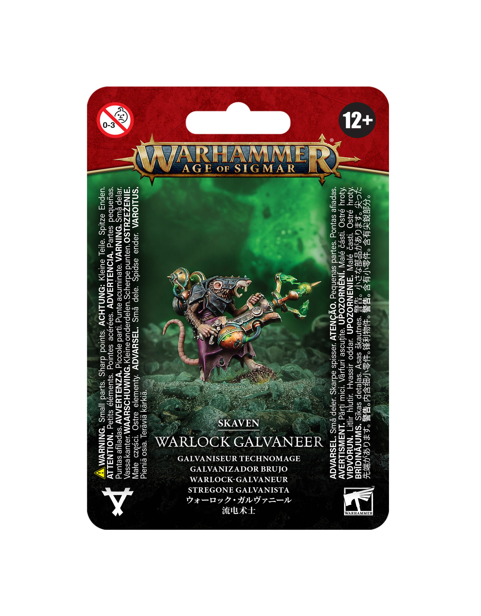 Age of Sigmar Skaven: Warlock Galvaneer