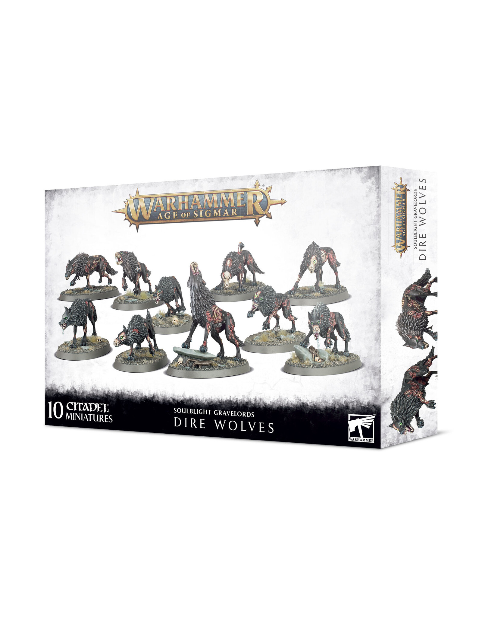 Age of Sigmar Soulblight Gravelords: Dire Wolves
