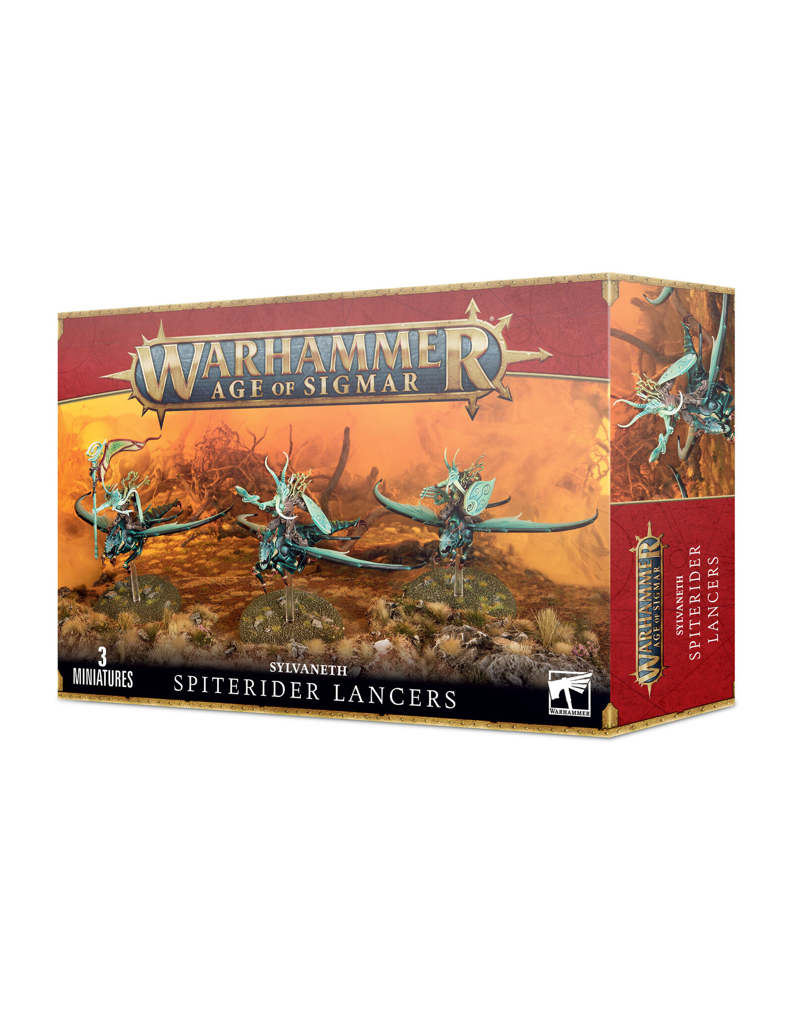Age of Sigmar Sylvaneth: Spiterider Lancers