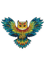 Puzzle: Wooden: Owl 200 piece